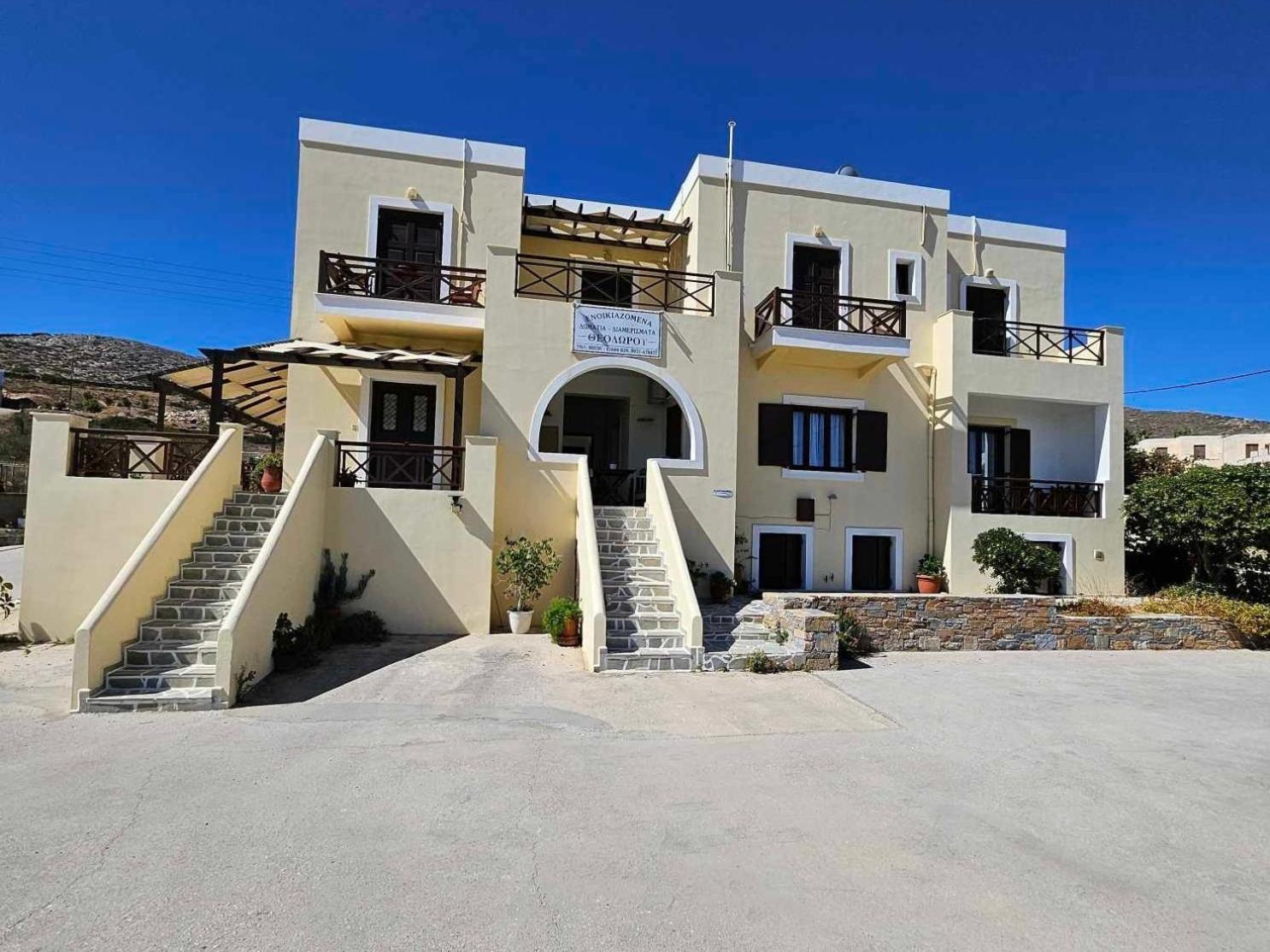 Hotel Theodorou Azolimnos Esterno foto